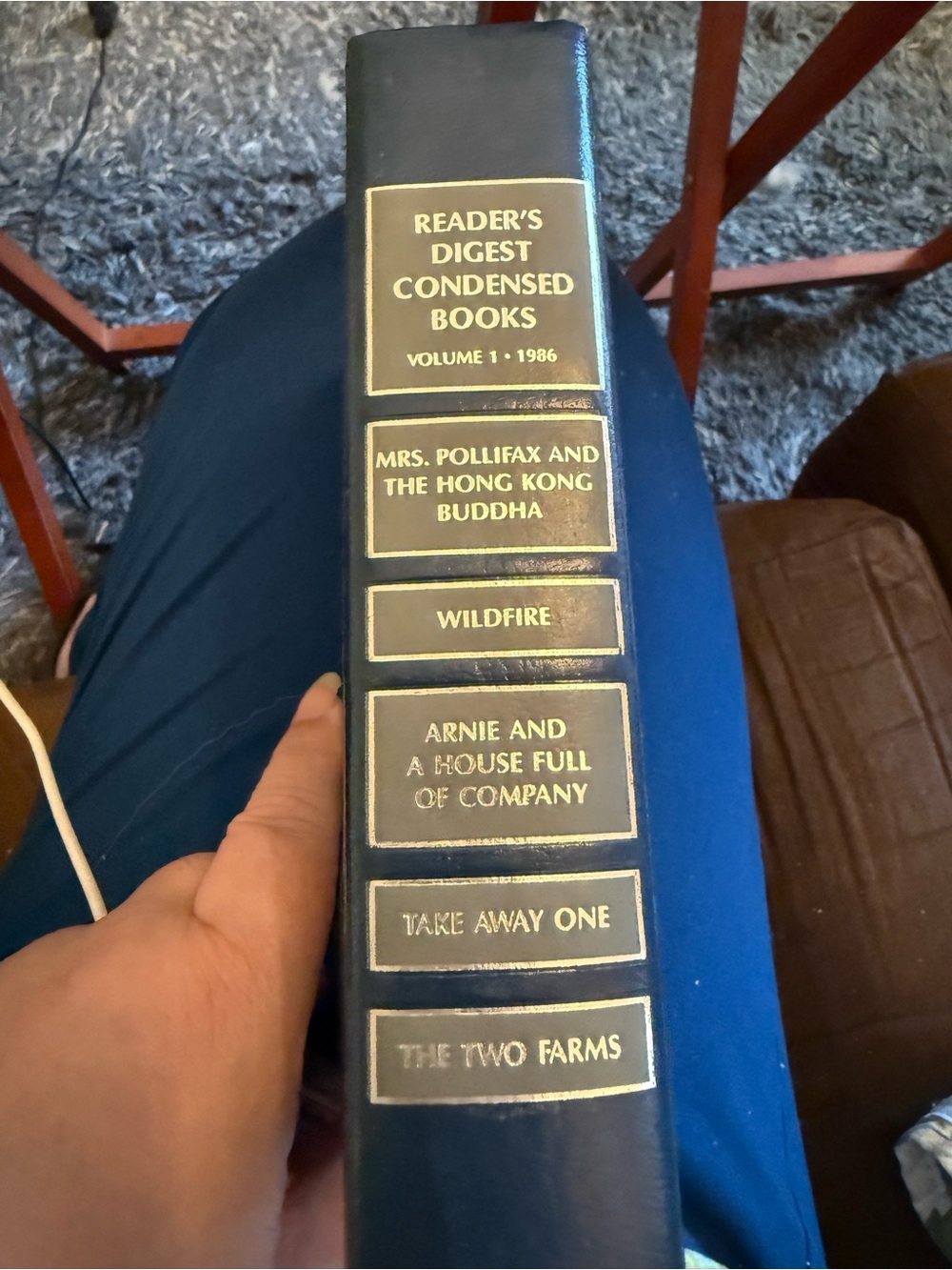 Reader’s Digest Condensed Book Volume 1 1986 Hardcover